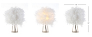 JONATHAN Y Stork 16" Feather LED Table Lamp